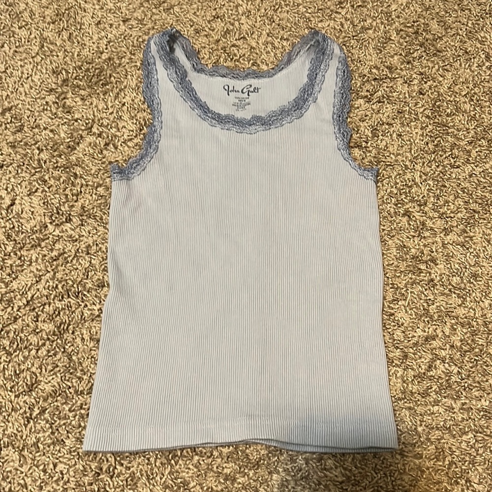 Lace detail brandy Melville tank top